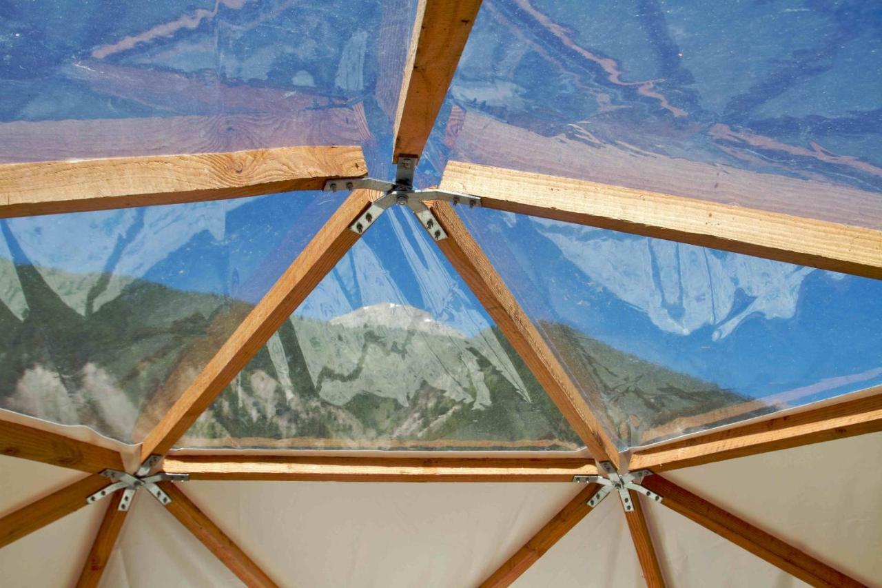 Les Domes Du Chalet Viso Hotel Arvieux Bagian luar foto
